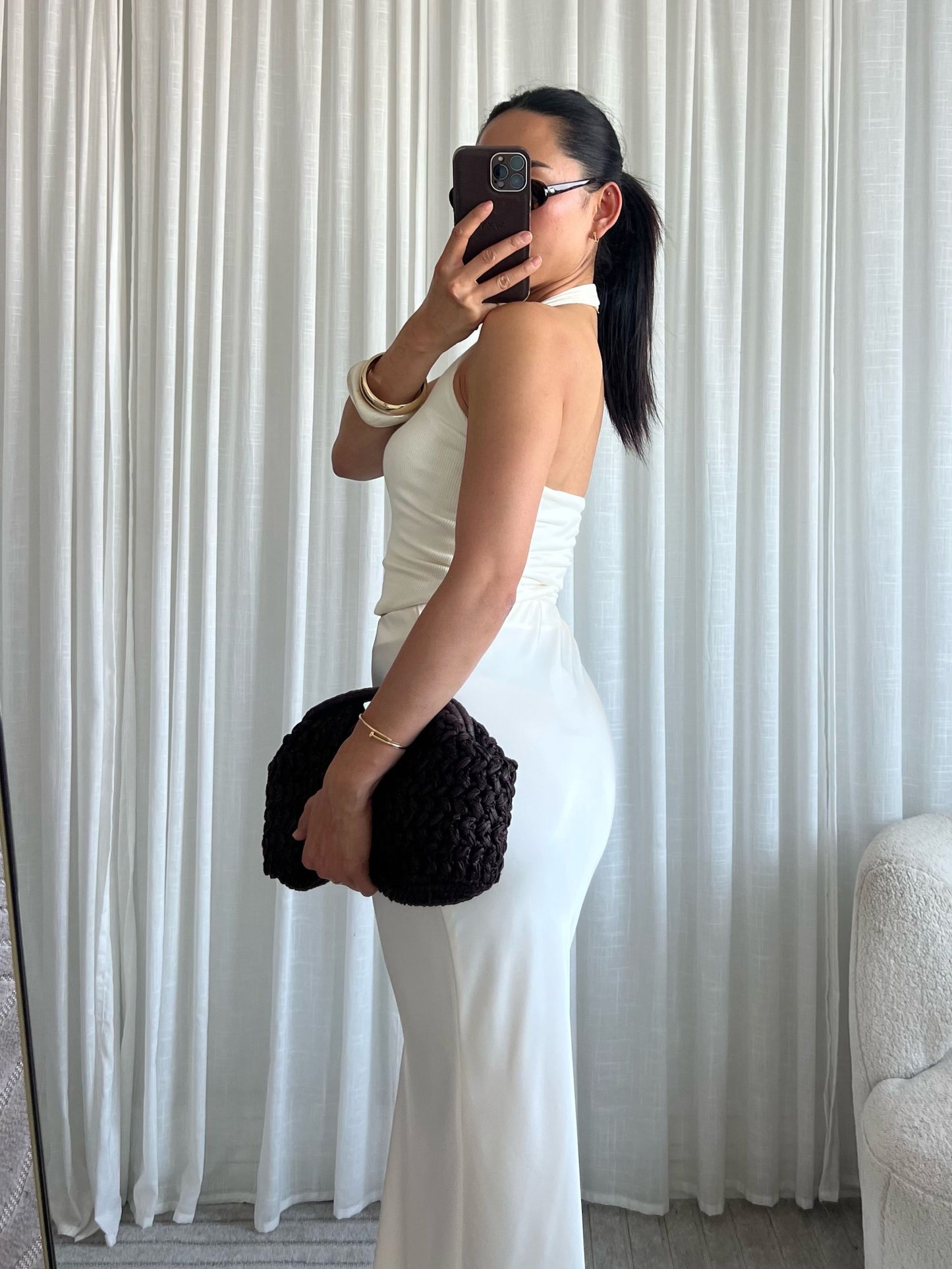 Halter Top - Ecru