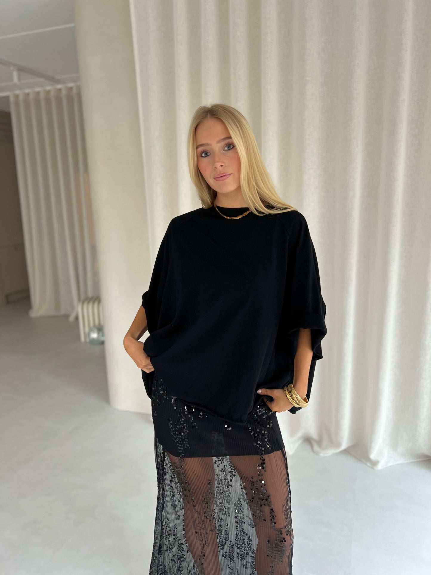 Shirt Oversized - Zwart
