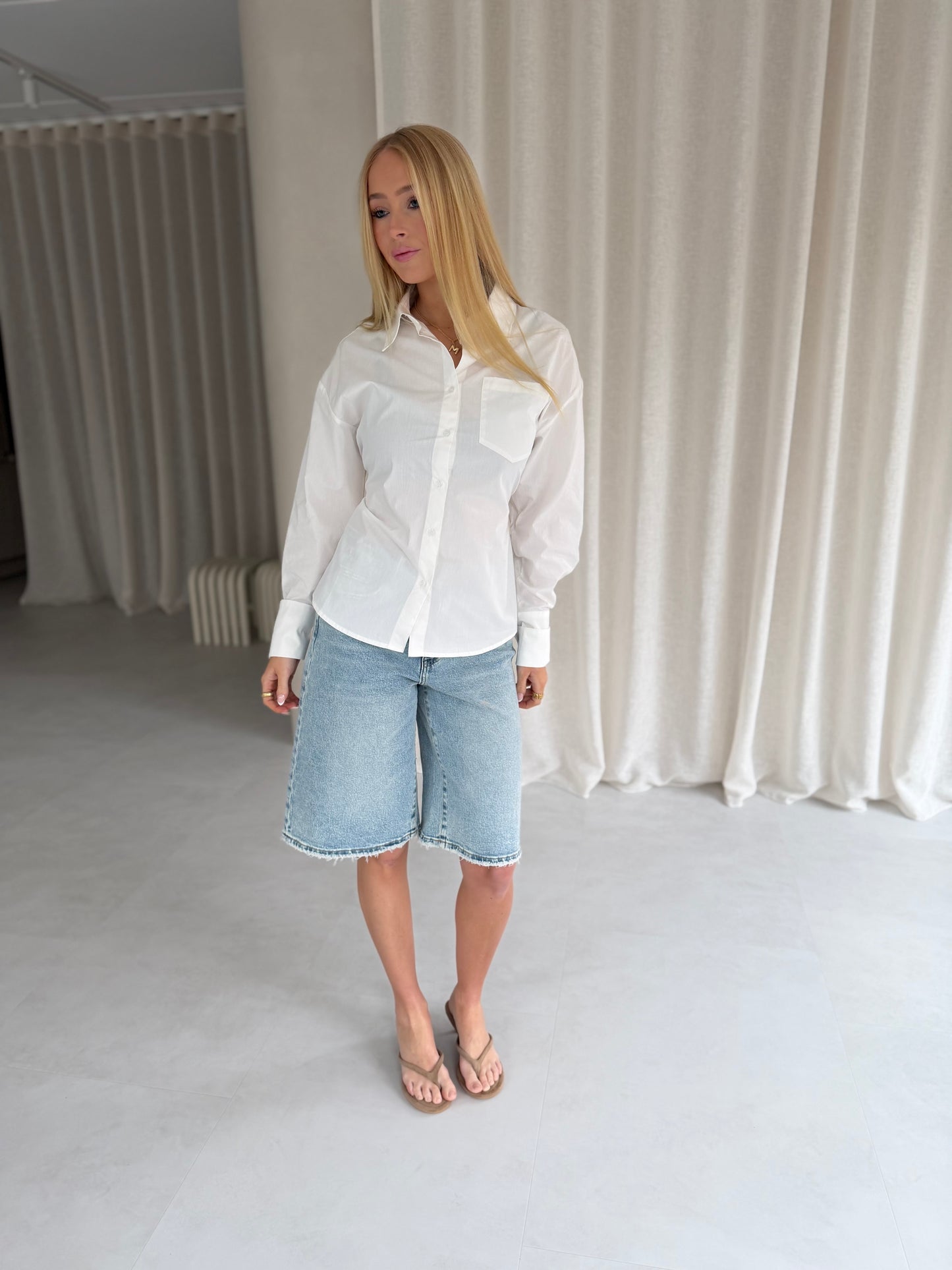 Blouse CH7152 - wit