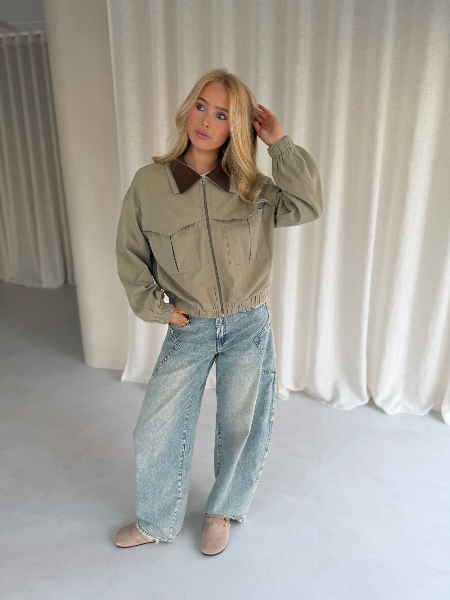 Jacket Pien - Khaki
