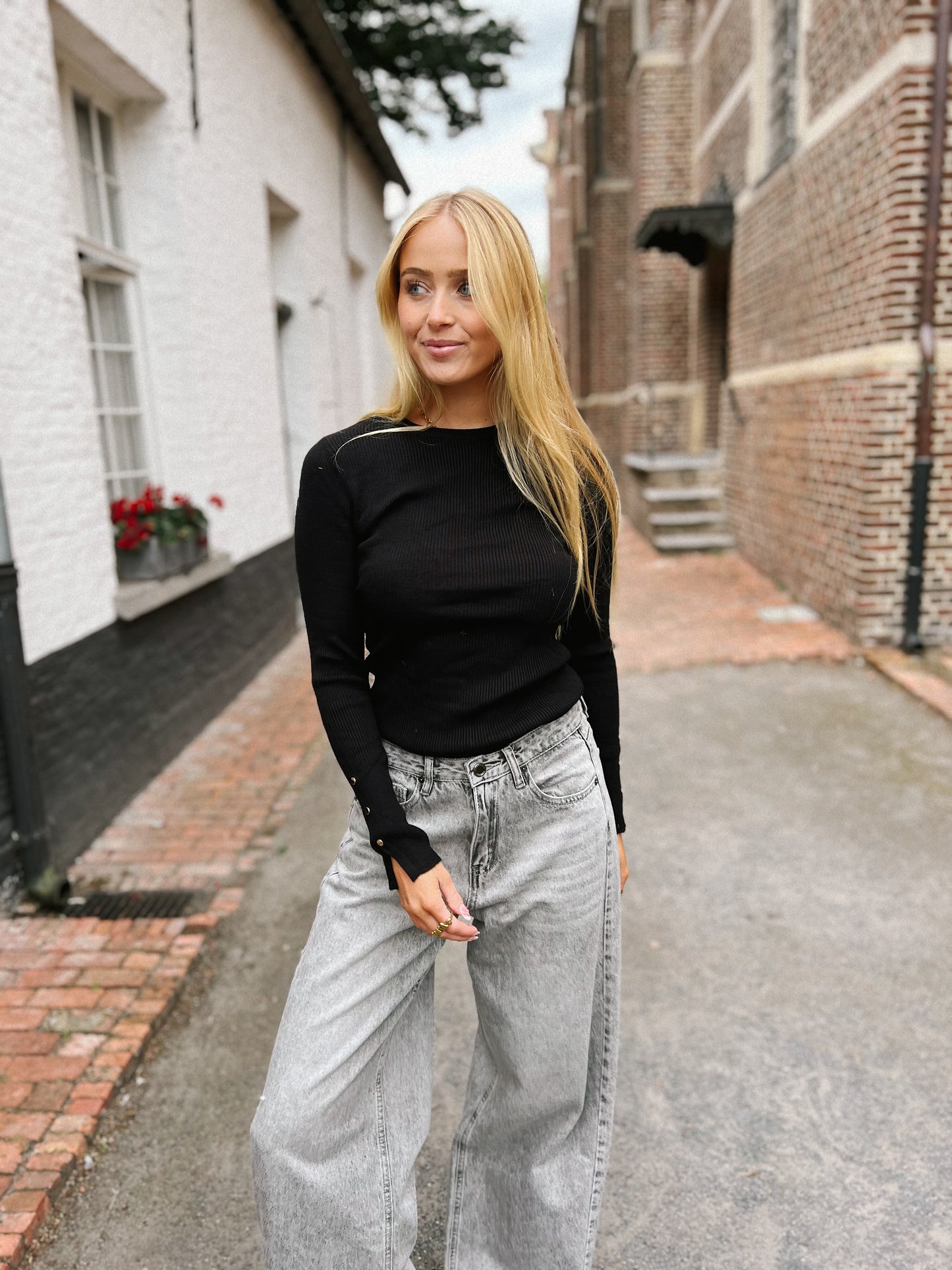Top Sanne - Zwart