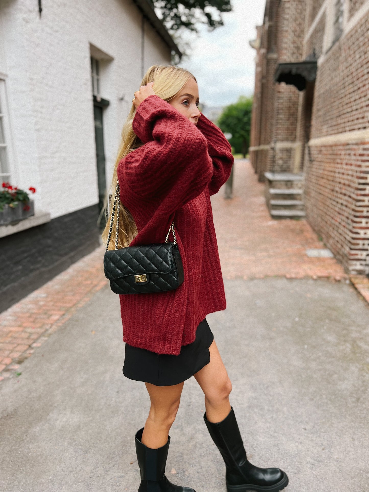 Trui Oversized - Bordeaux