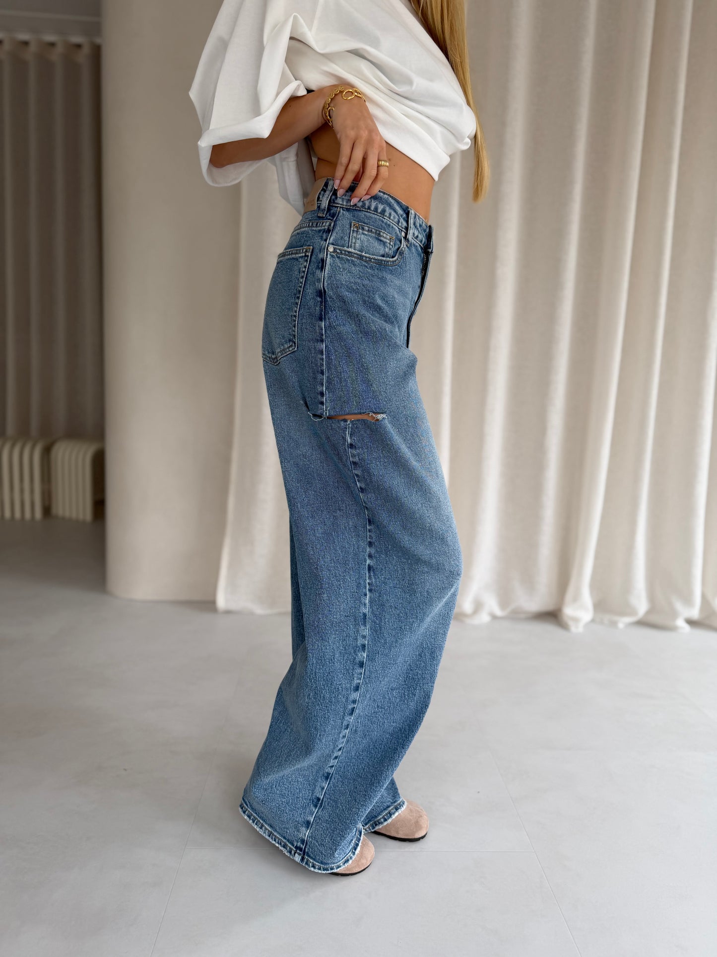 Jeans Cut Out - Bauw