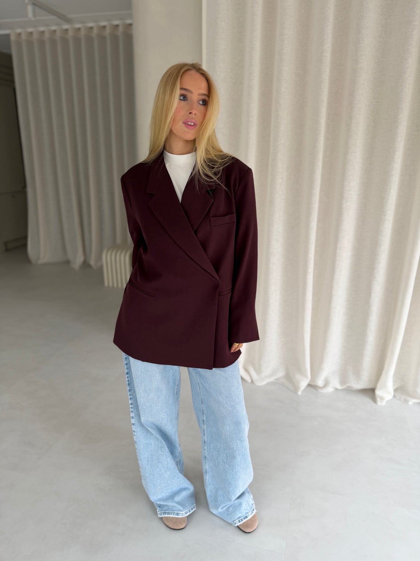 Blazer Luna - Bordeaux