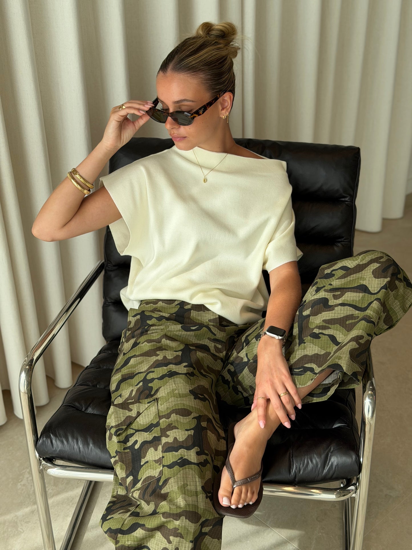 Broek Camo - Khaki