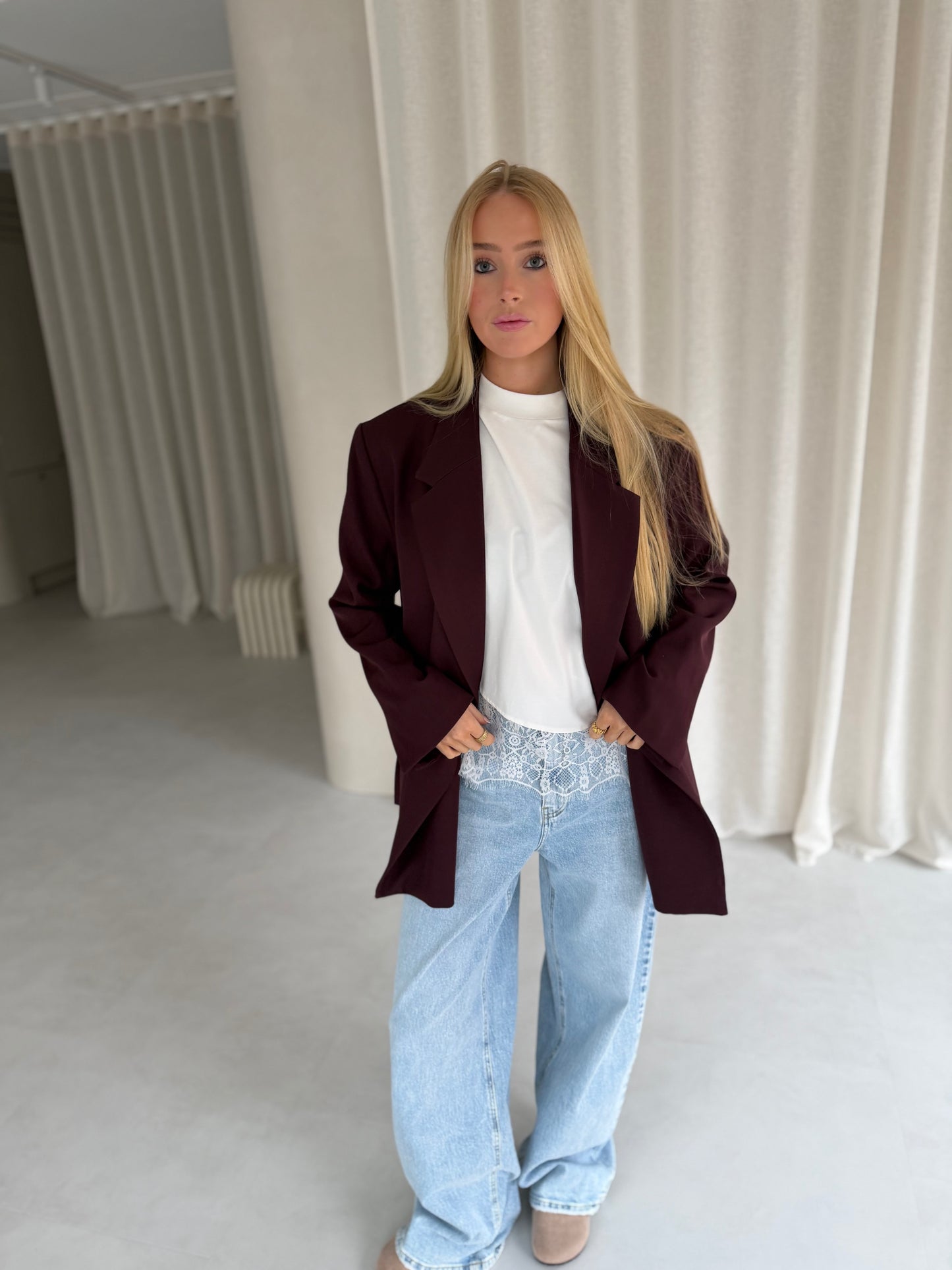 Blazer Luna - Bordeaux