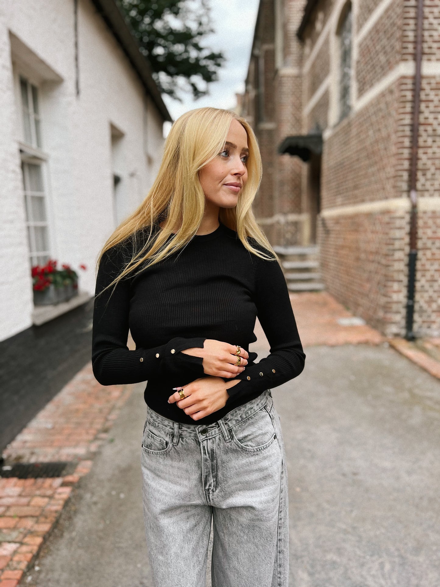 Top Sanne - Zwart