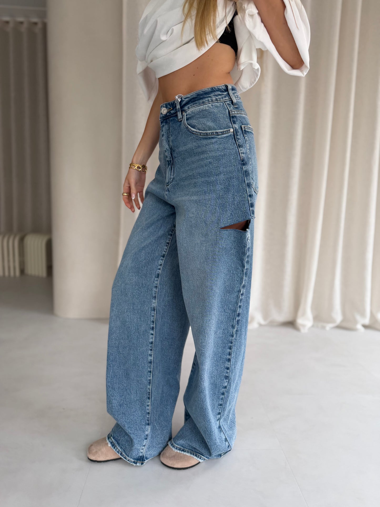Jeans Cut Out - Bauw