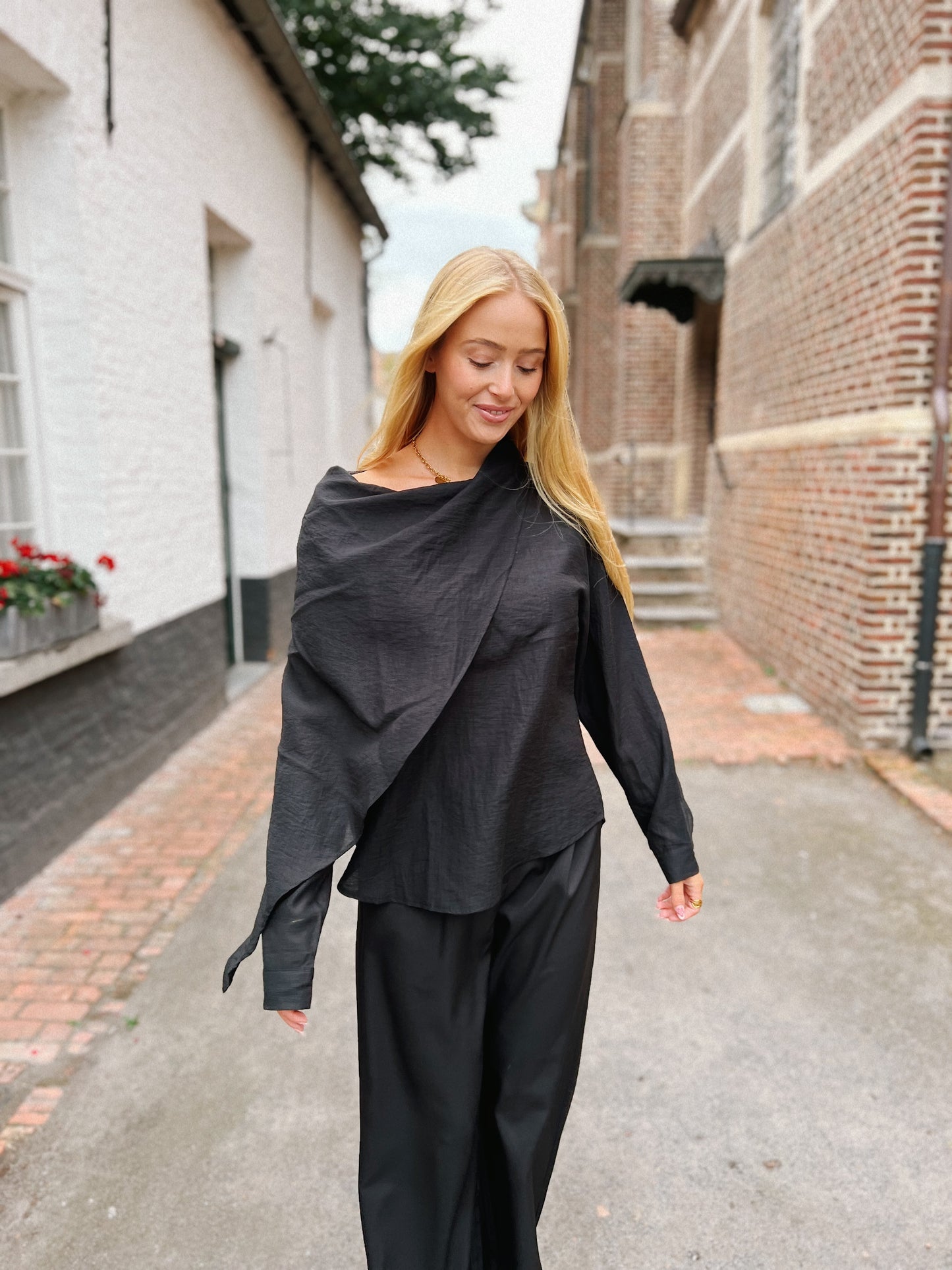 Blouse Pauline - Zwart