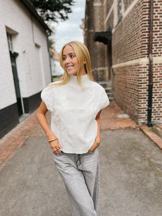 Knit Zoë - Ecru