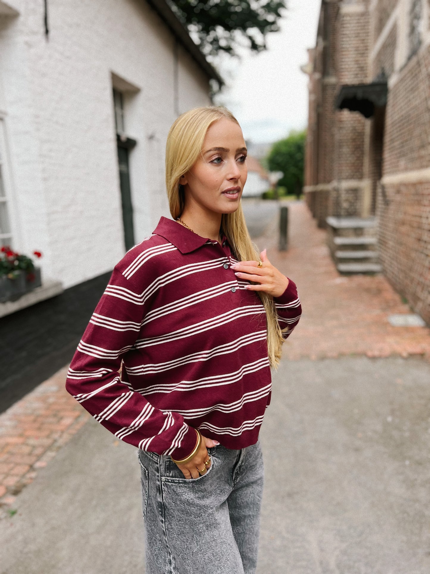 Polo Shirt - Bordeaux