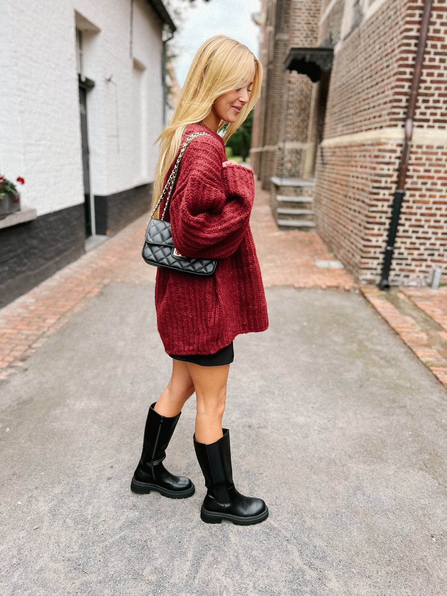 Trui Oversized - Bordeaux