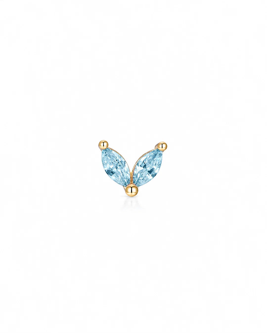 BUTTERFLY AQUA EARSTUD - JUNE 21