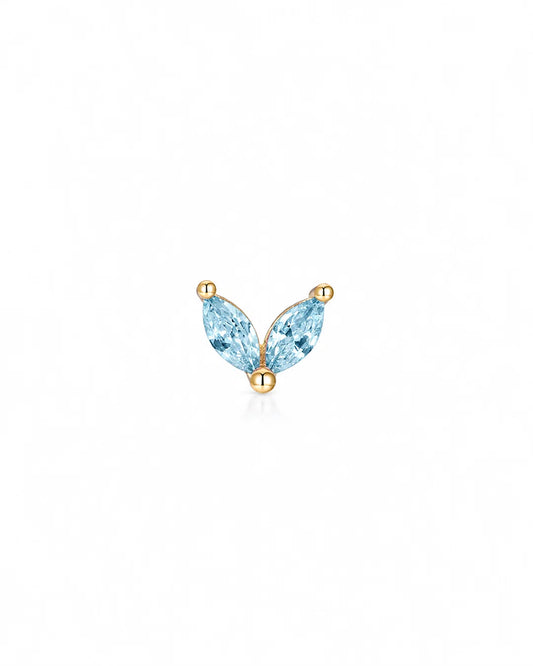 BUTTERFLY AQUA EARSTUD - JUNE 21