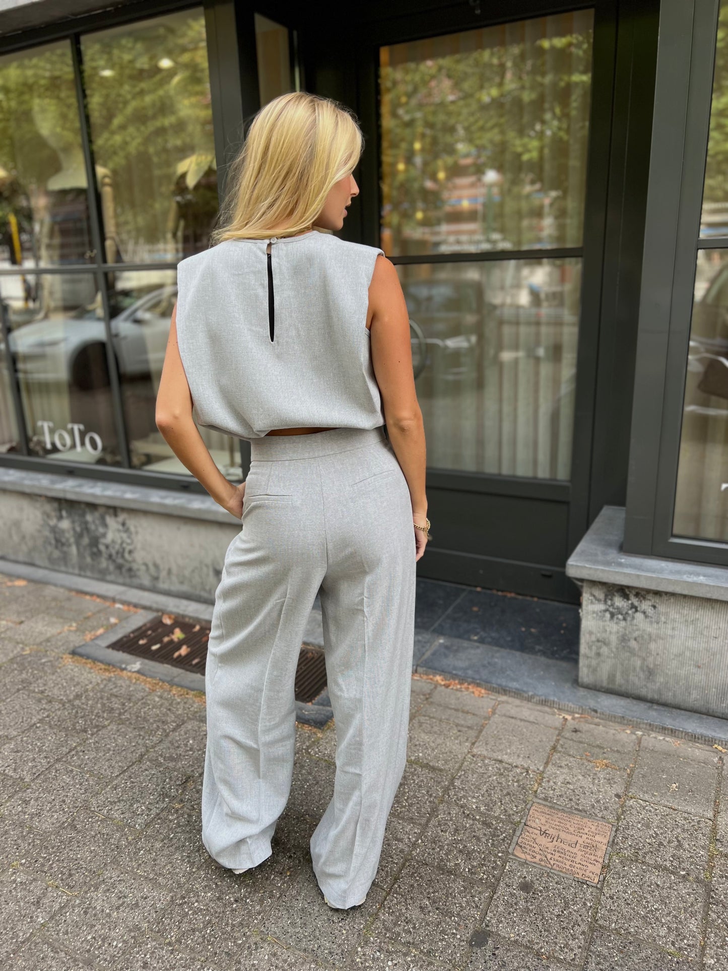 Broek Lina - Grijs
