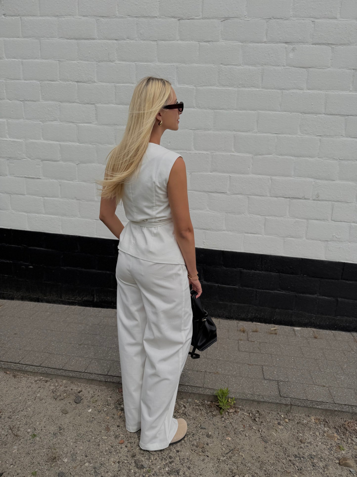 Broek Linnen - Wit