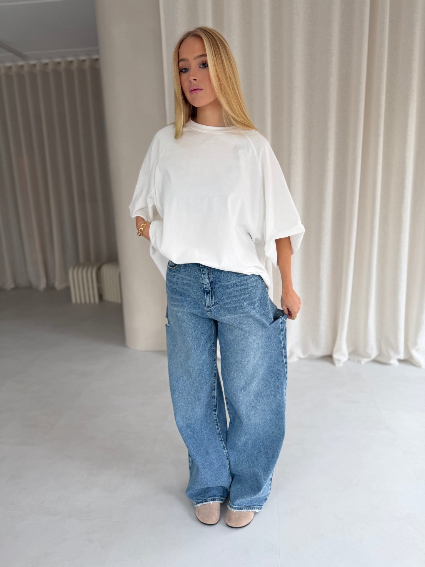 Shirt Oversized - Wit