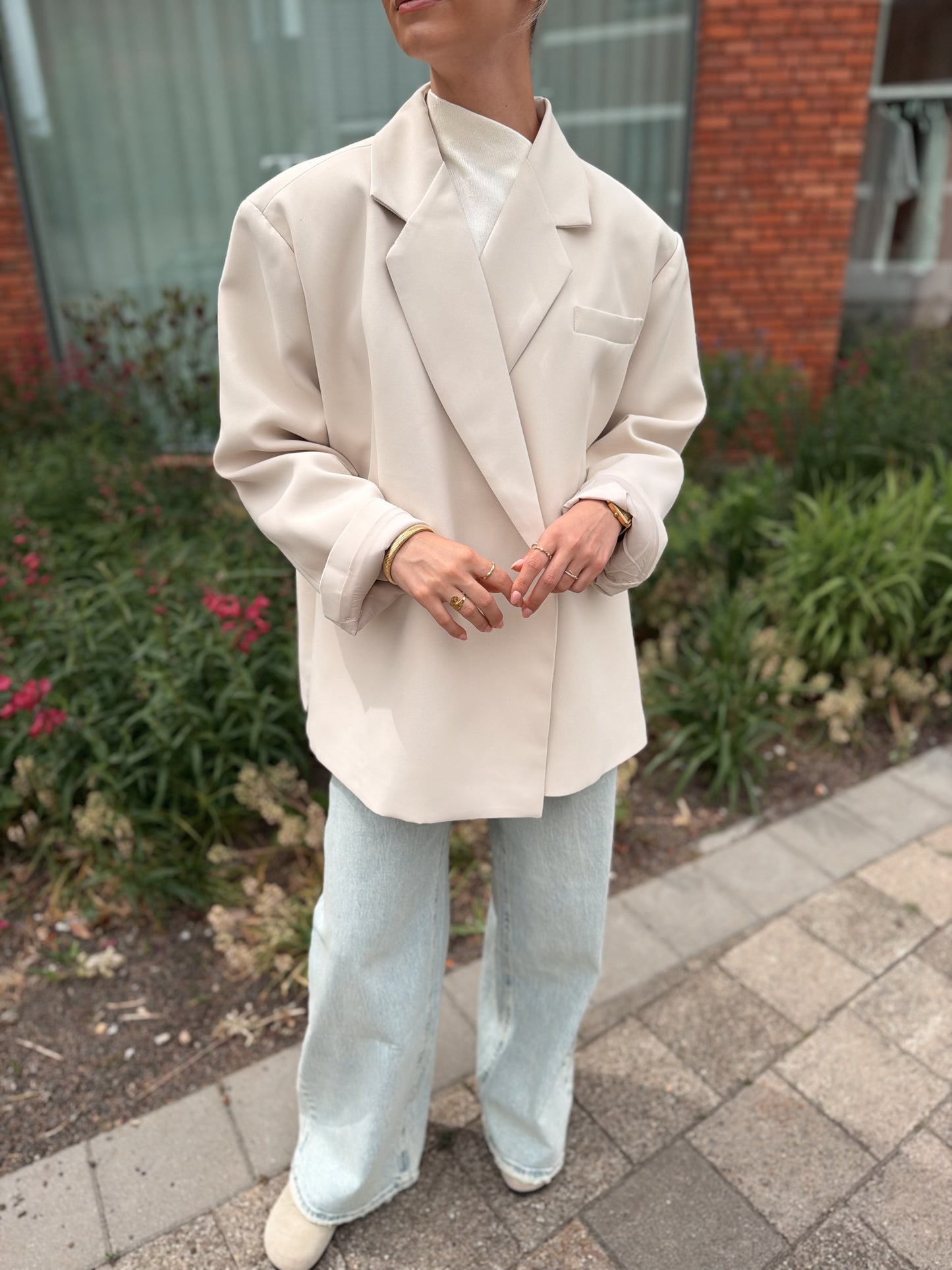 Blazer Jasmijn - Ecru