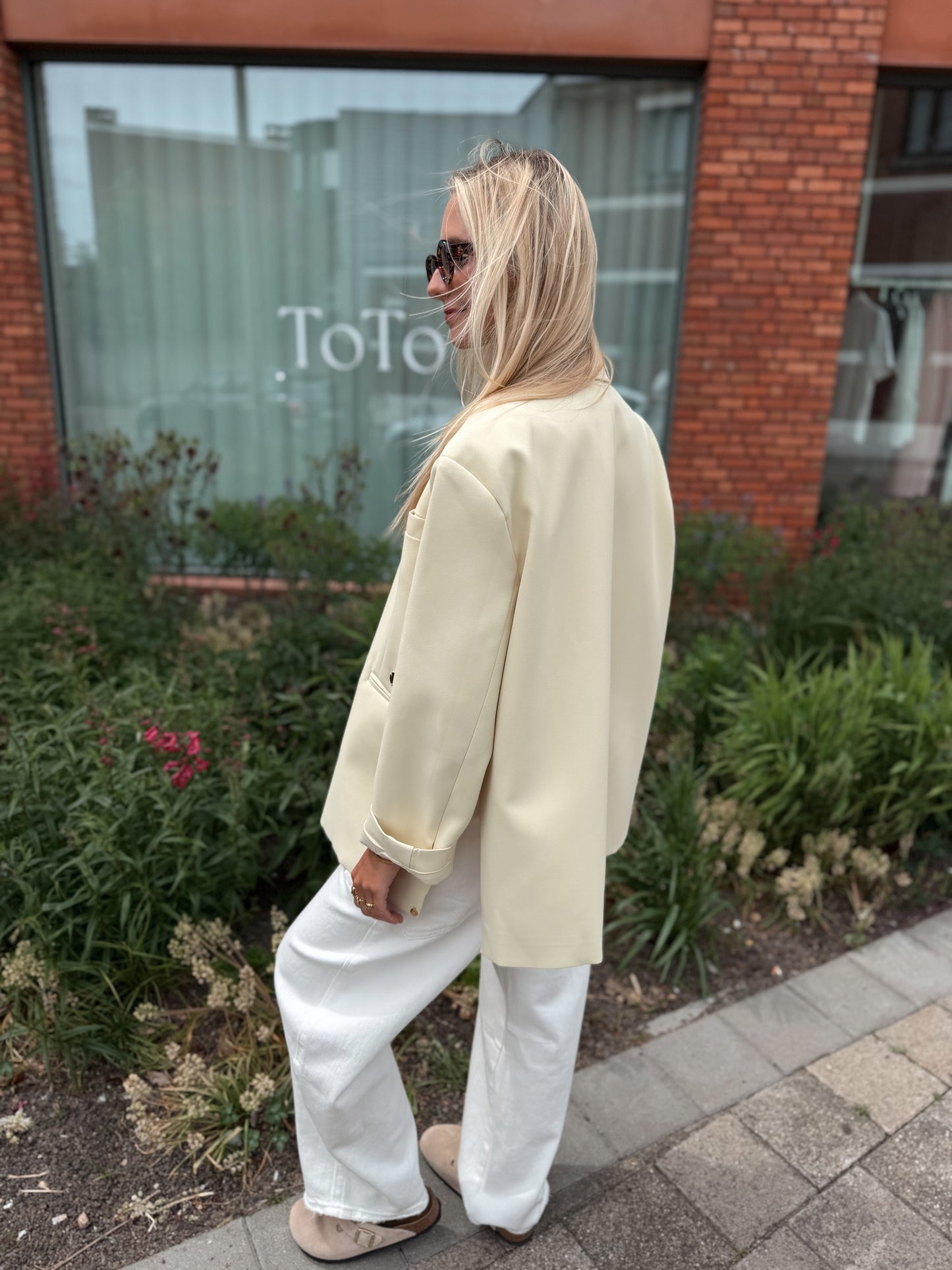 Blazer Jasmijn - Geel