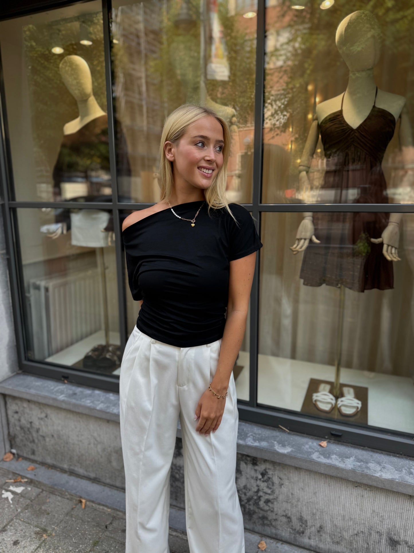 Broek Romi - Wit