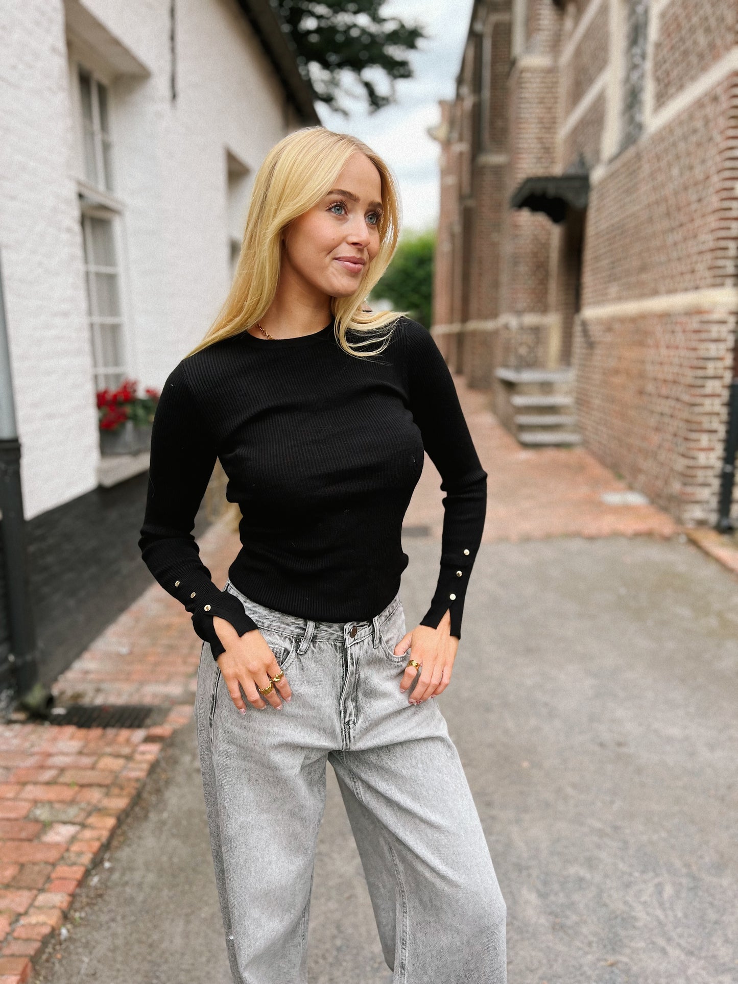 Top Sanne - Zwart