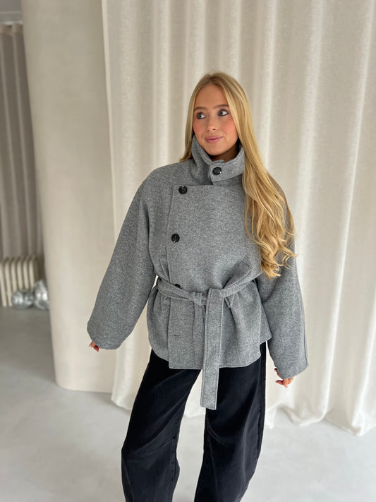 Jas Giselle - Grijs