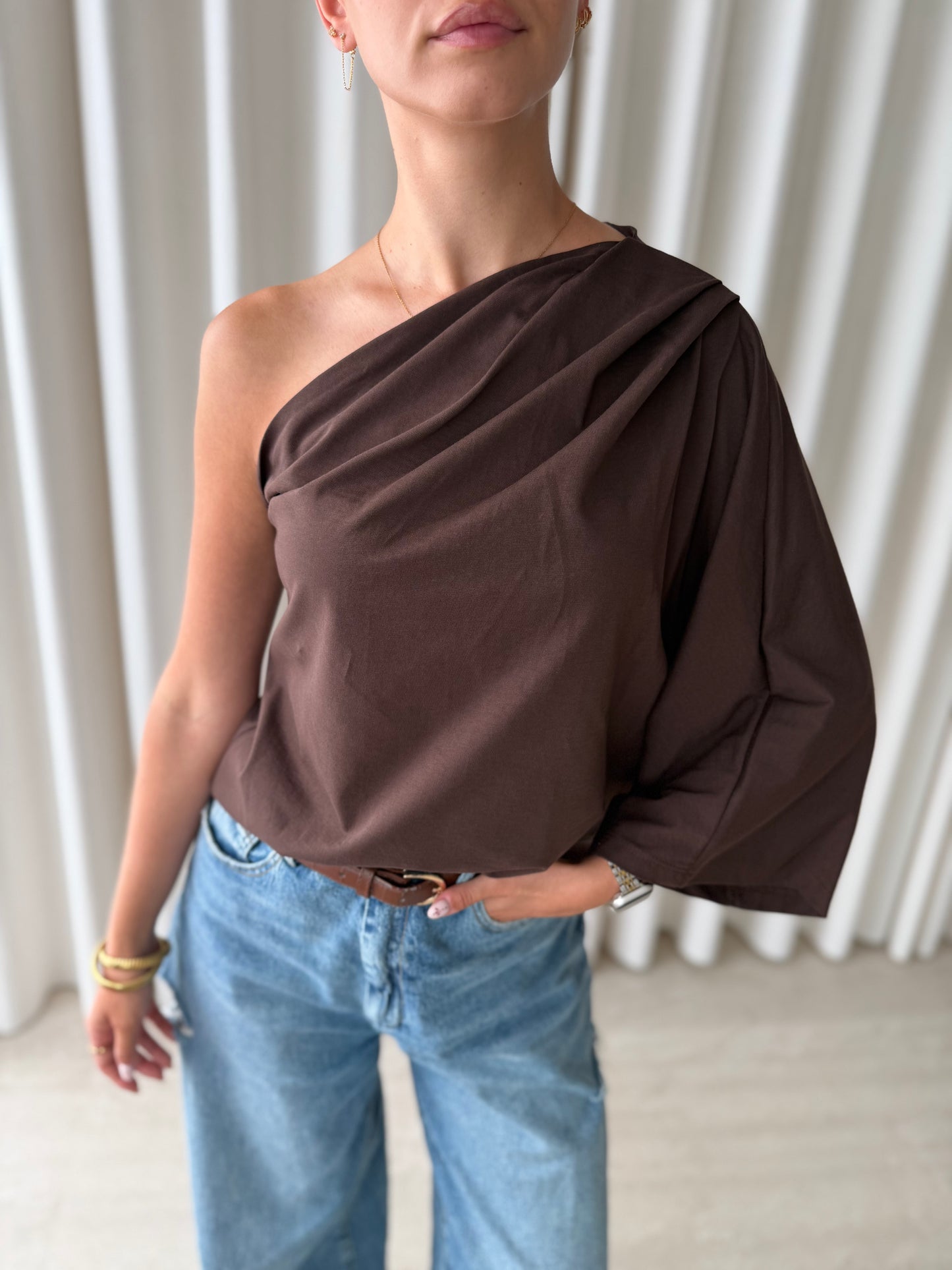 Shirt One shoulder - Bruin