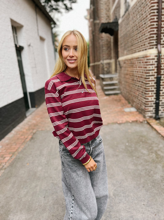 Polo Shirt - Bordeaux