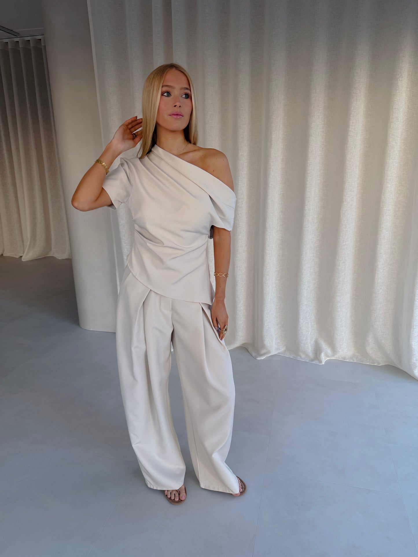 Broek Sofie - crème