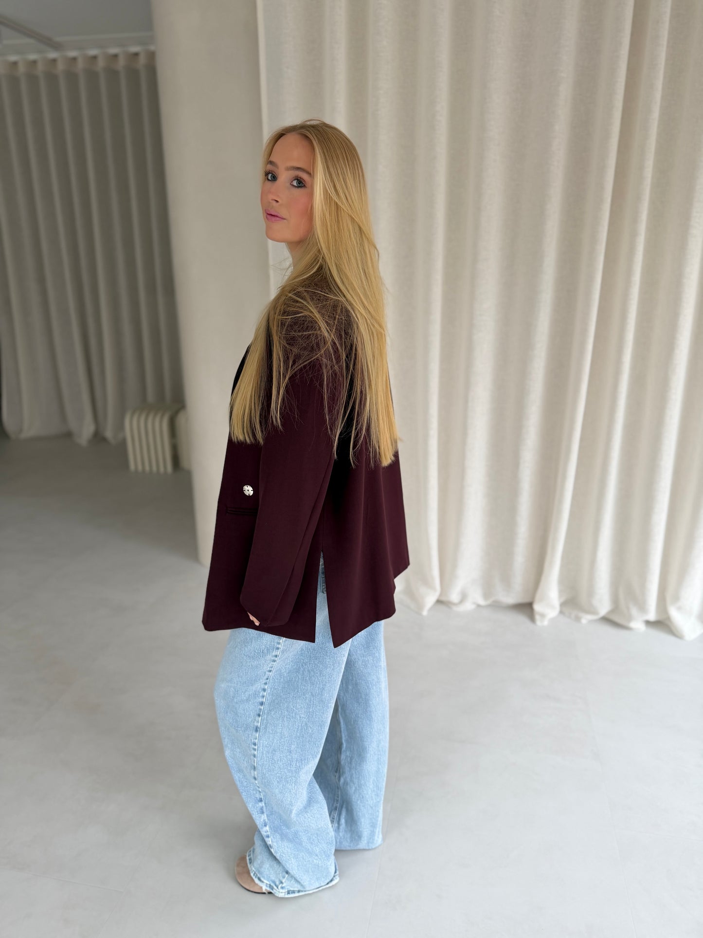Blazer Luna - Bordeaux