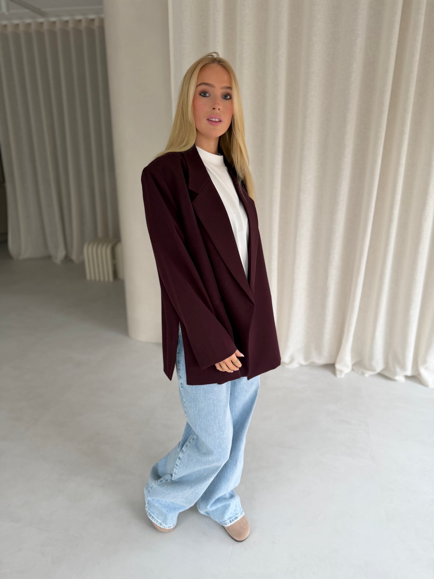 Blazer Luna - Bordeaux