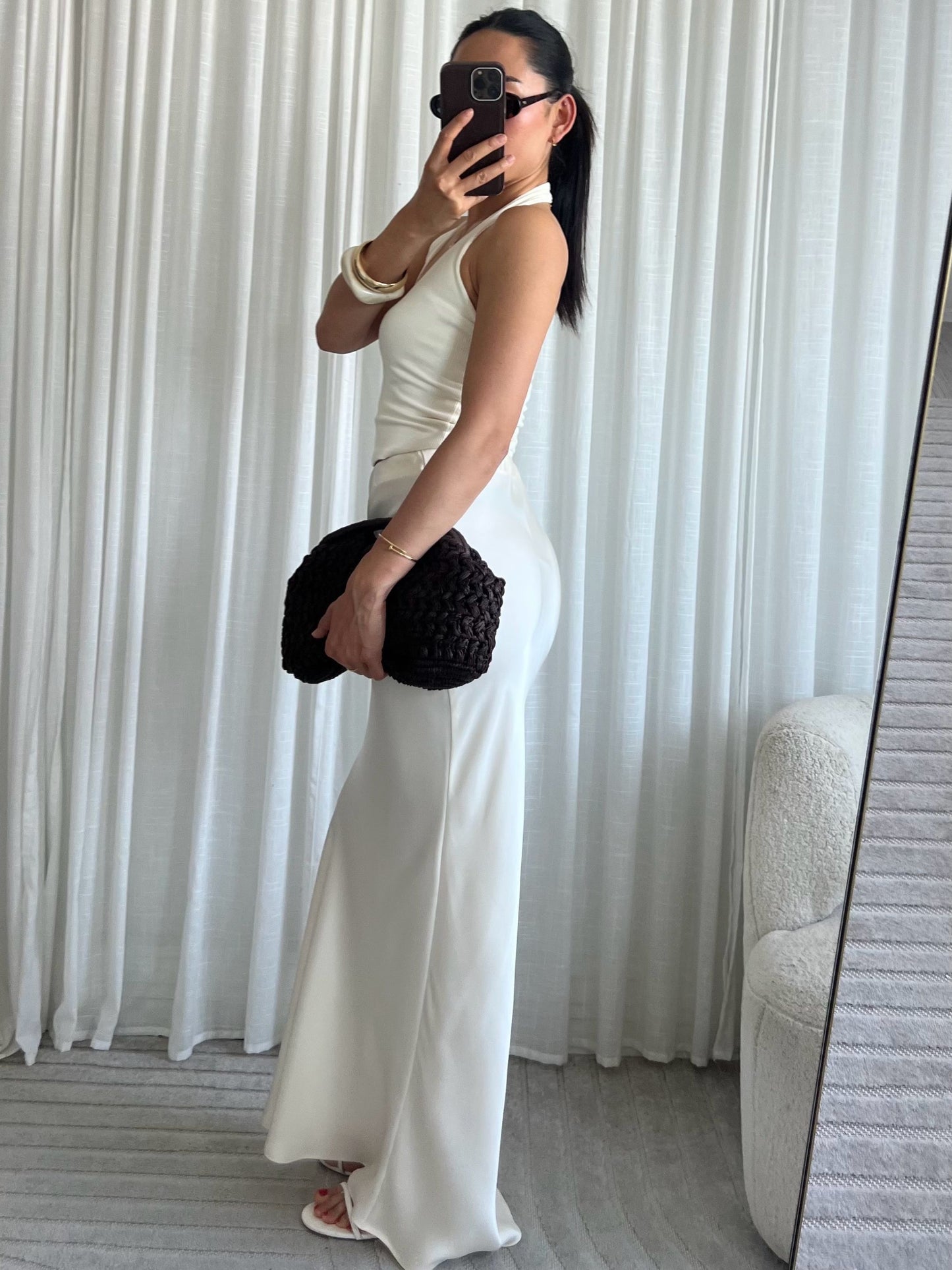 Halter Top - Ecru
