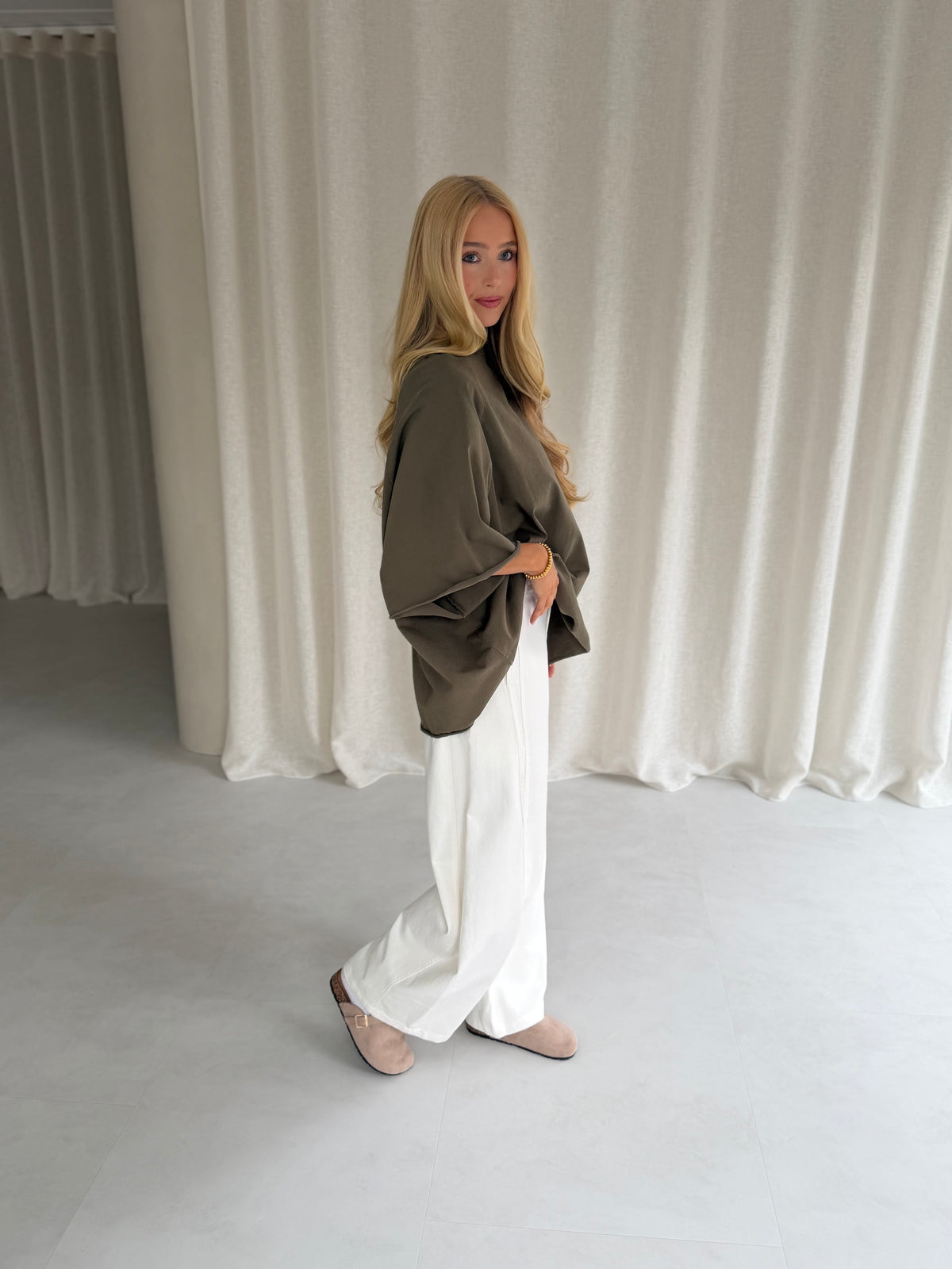 Shirt Oversized - Khaki