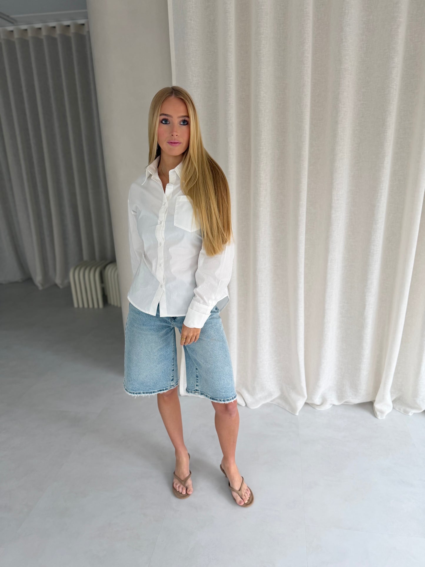 Blouse CH7152 - wit