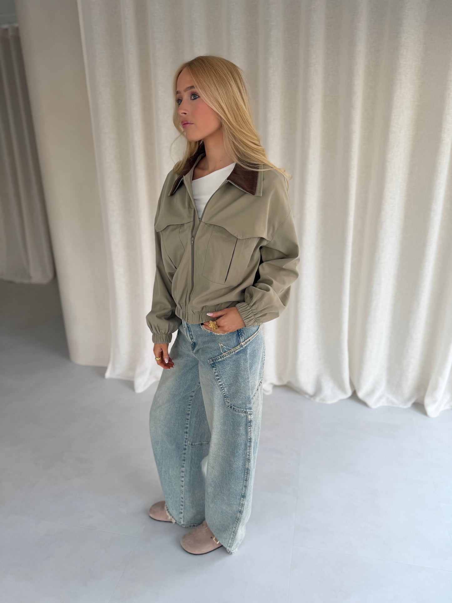 Jacket Pien - Khaki