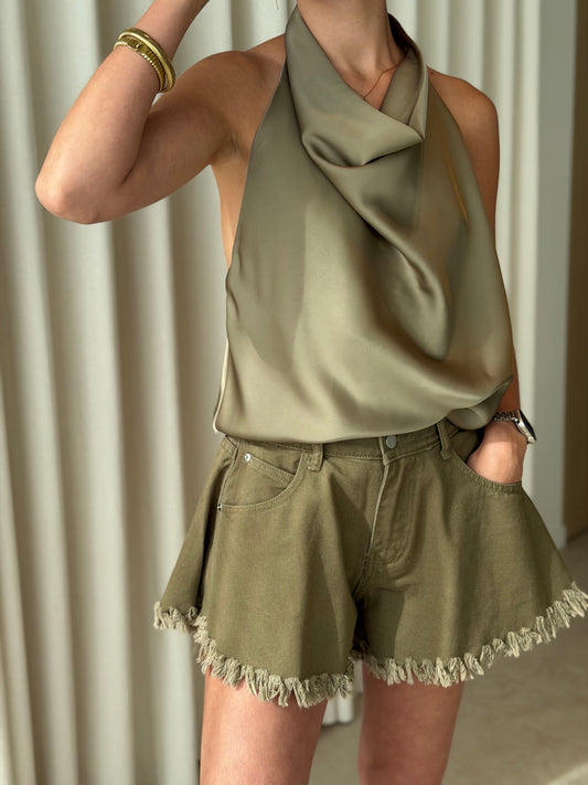 Top Luka - Khaki