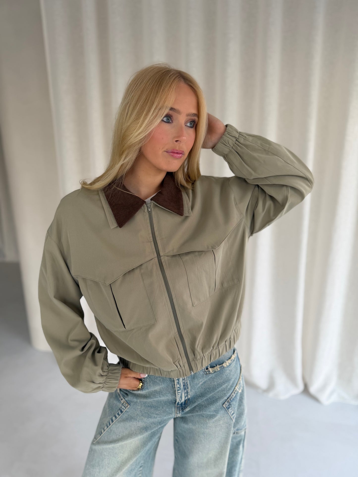 Jacket Pien - Khaki