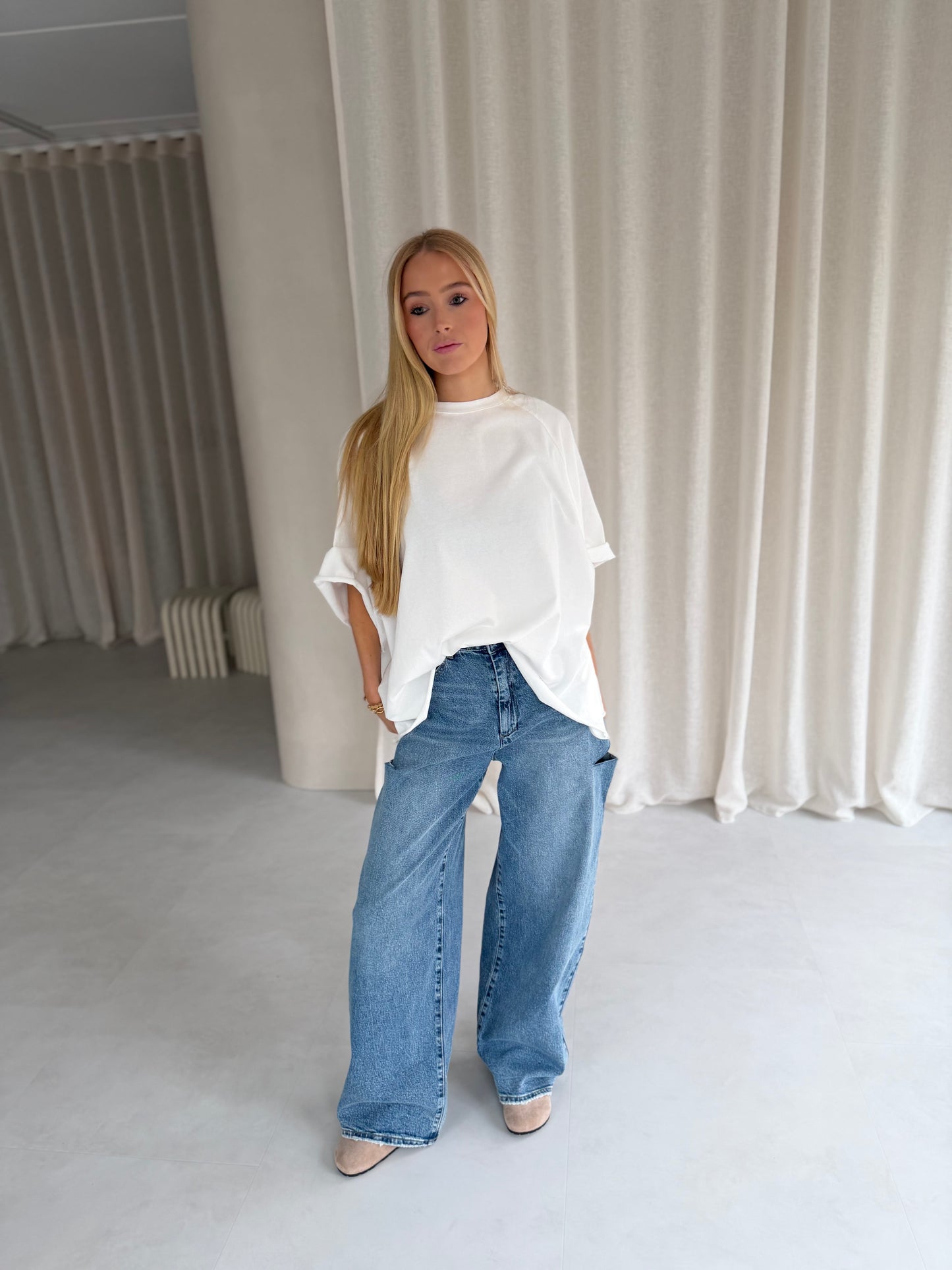 Shirt Oversized - Wit
