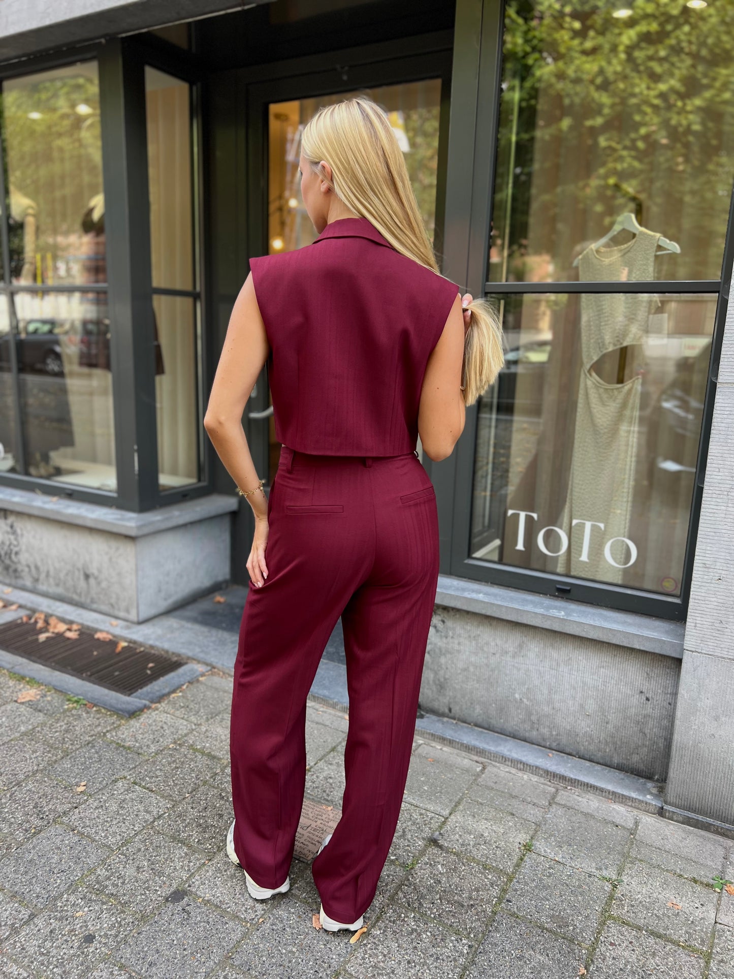 Broek Nori - Bordeaux