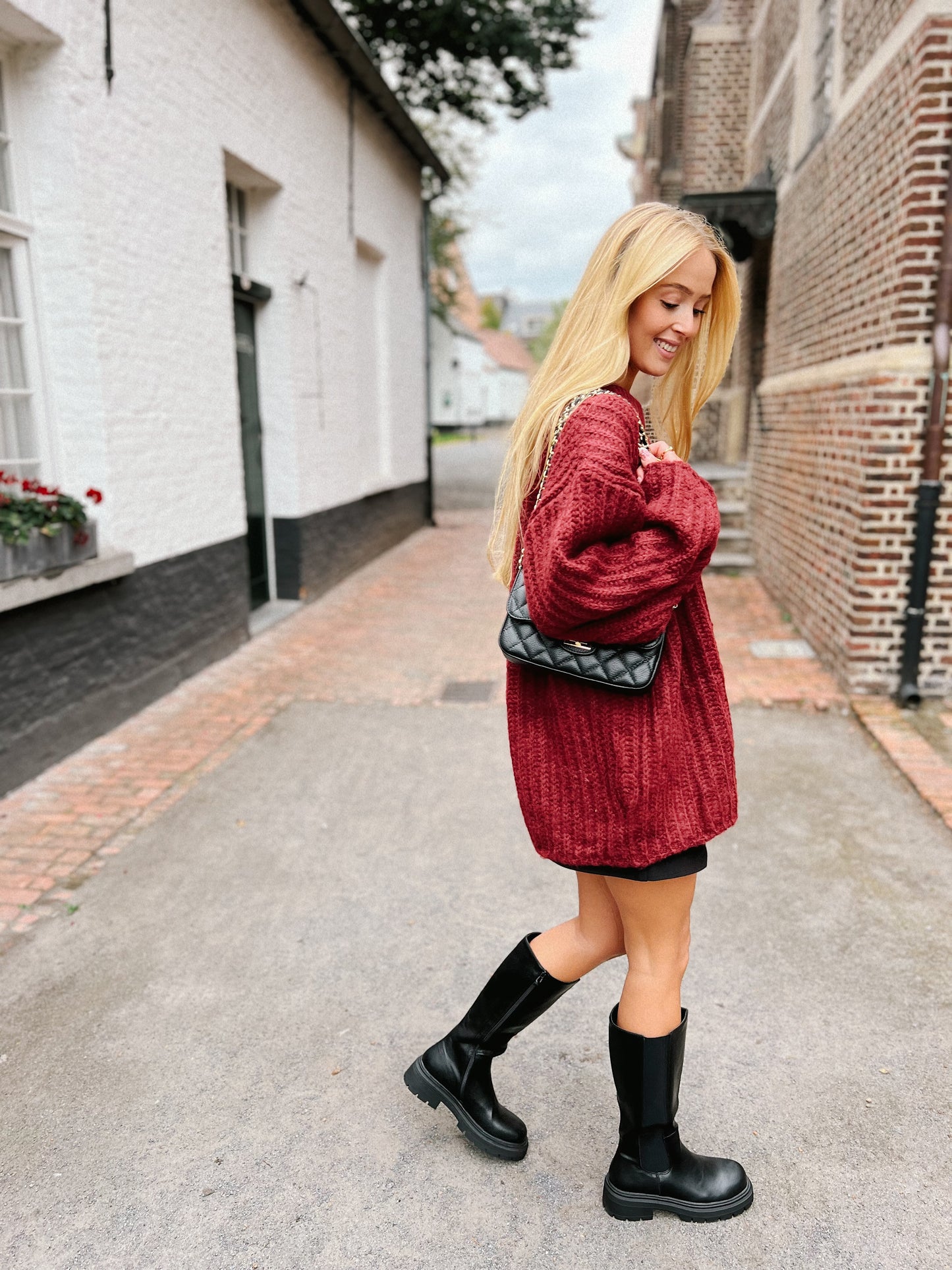 Trui Oversized - Bordeaux