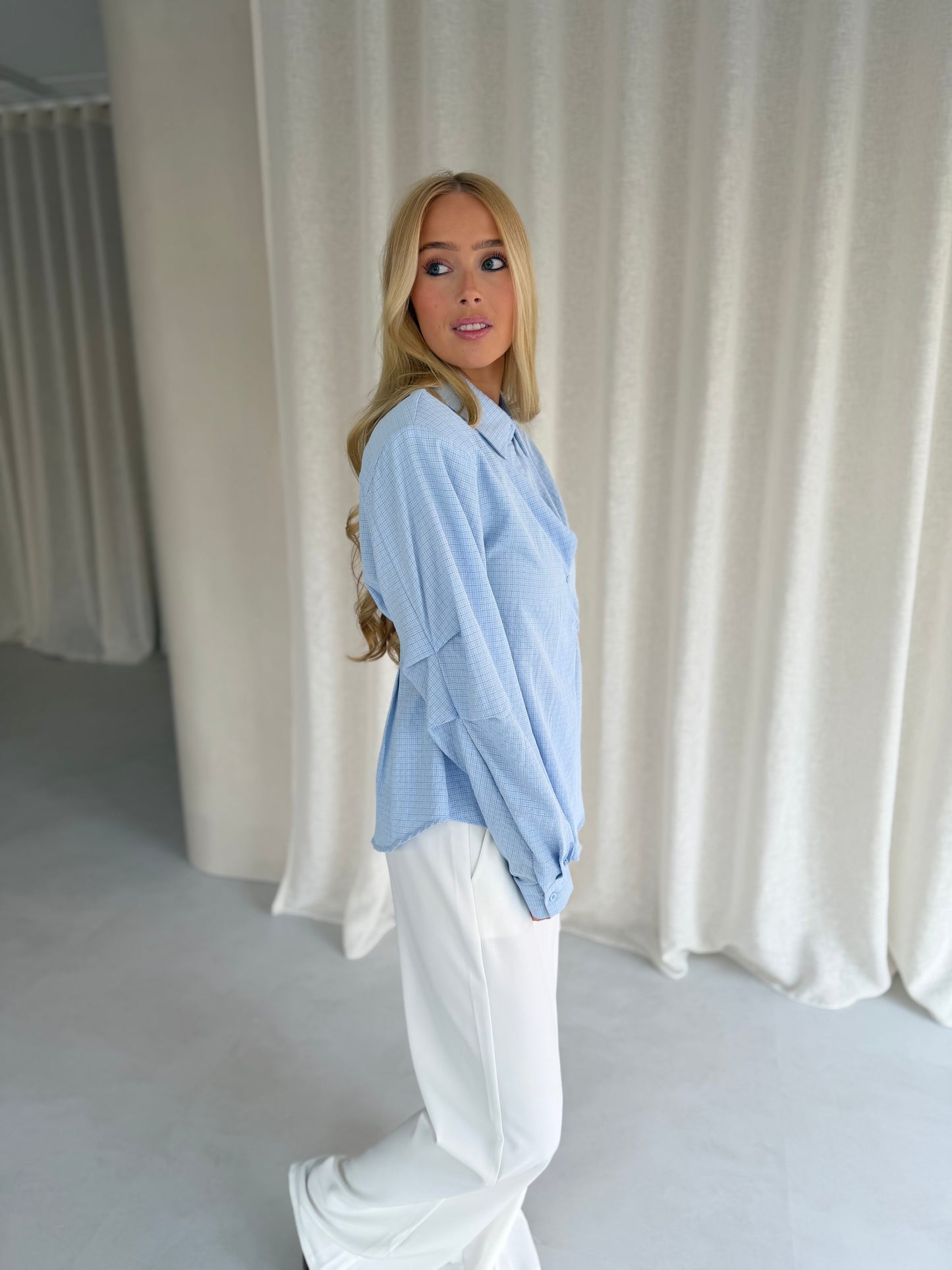 Blouse Lotte - Lichtblauw