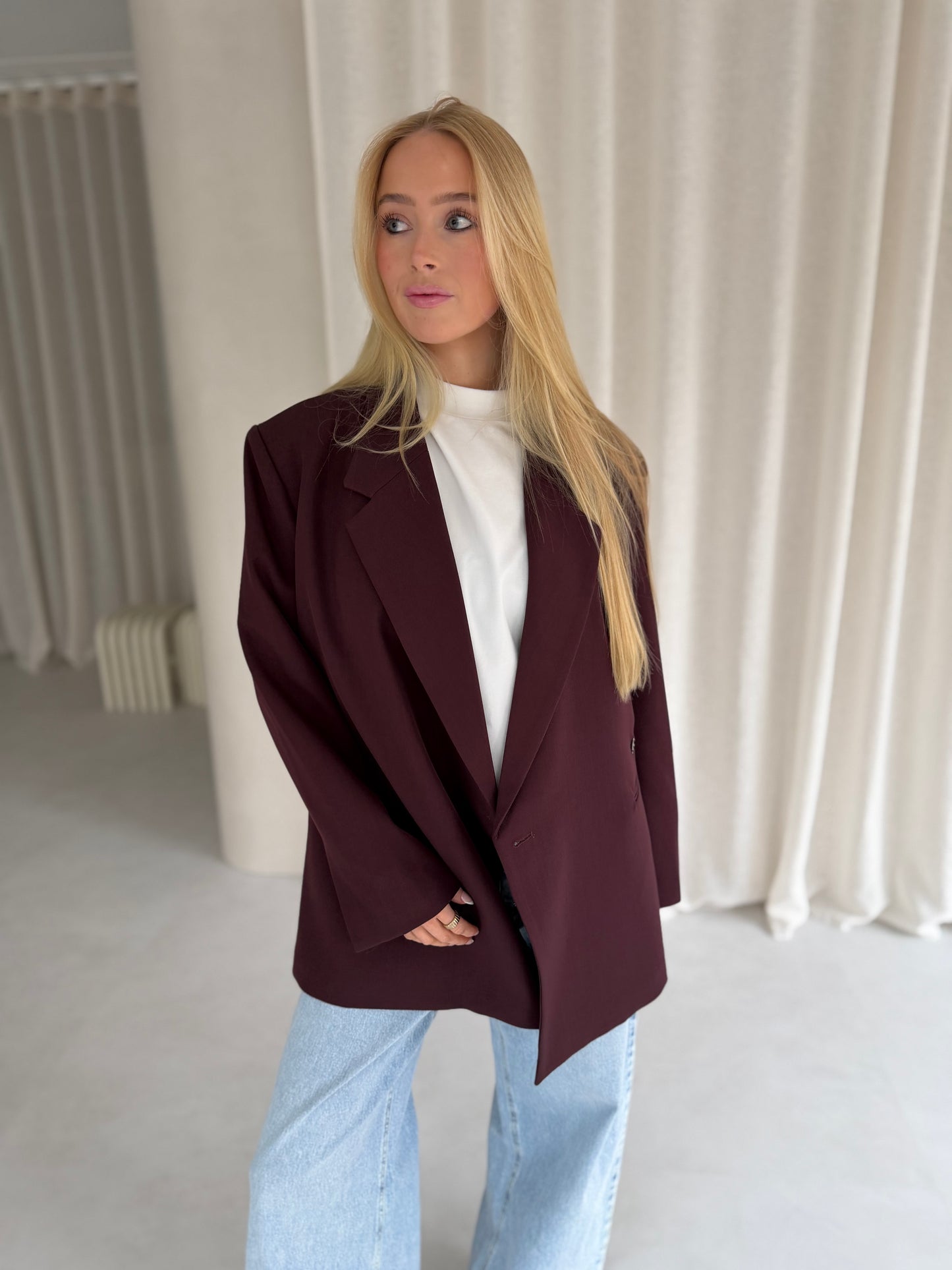 Blazer Luna - Bordeaux