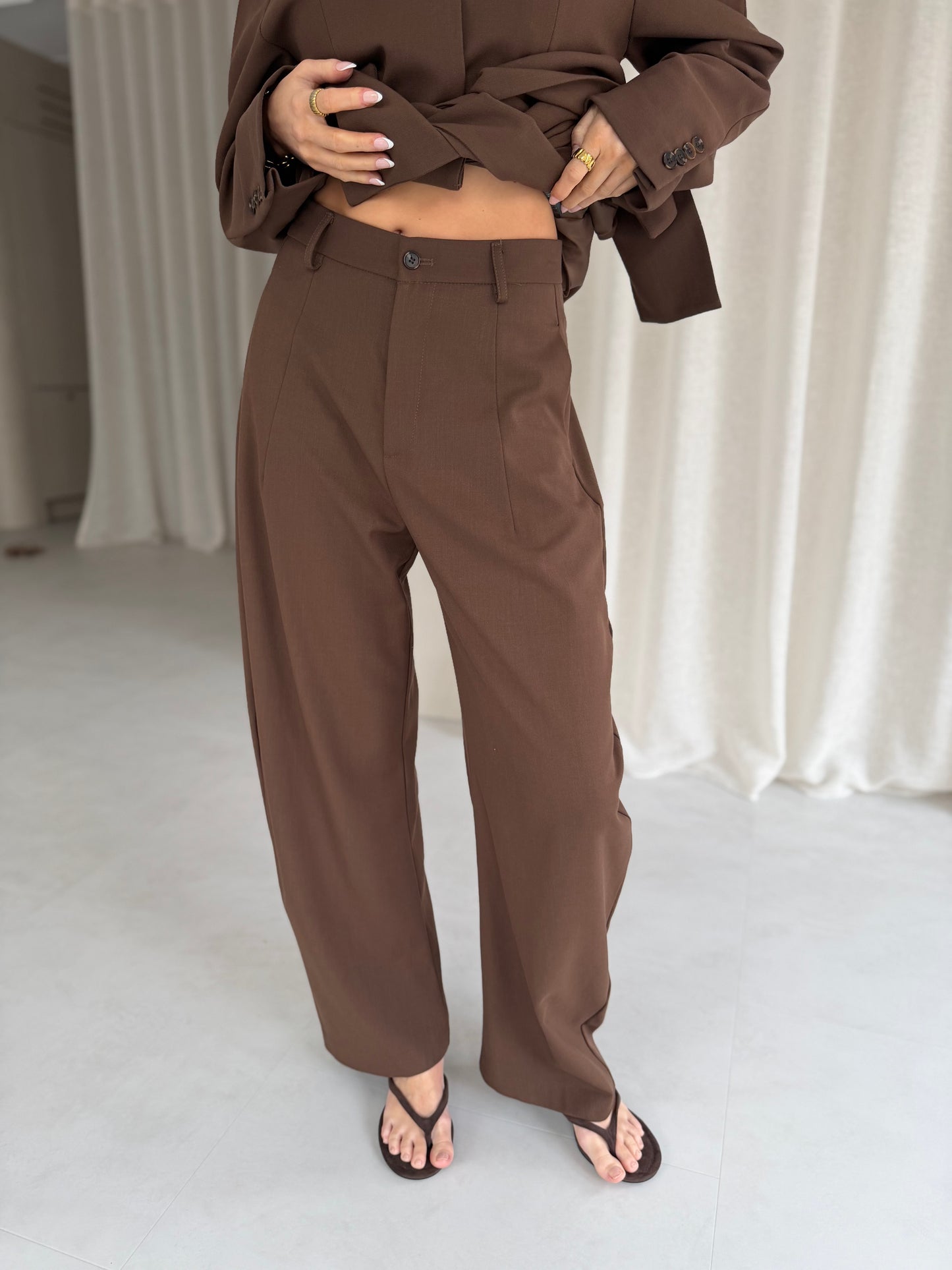 Broek Balloon - Taupe