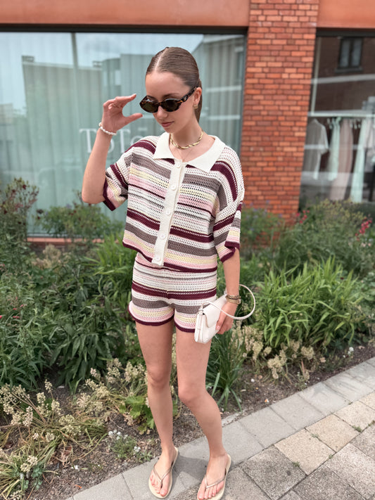 Short Crochet - Bordeaux