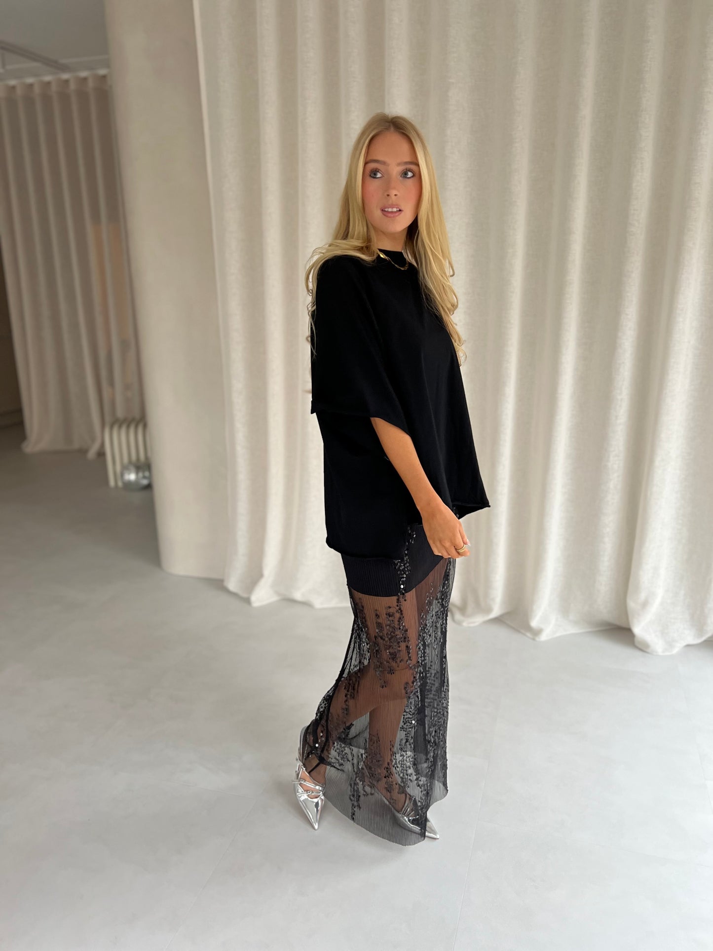 Shirt Oversized - Zwart