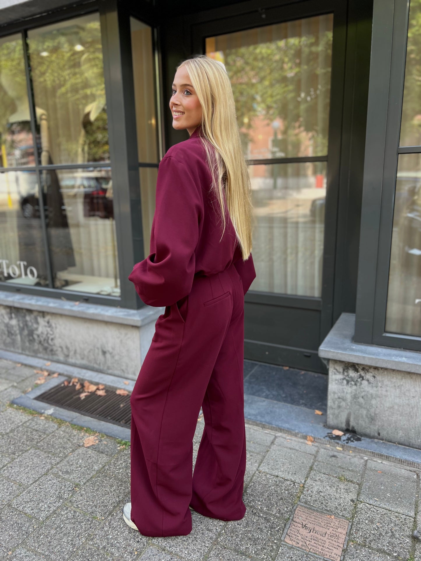 Bomber Esmee - Bordeaux