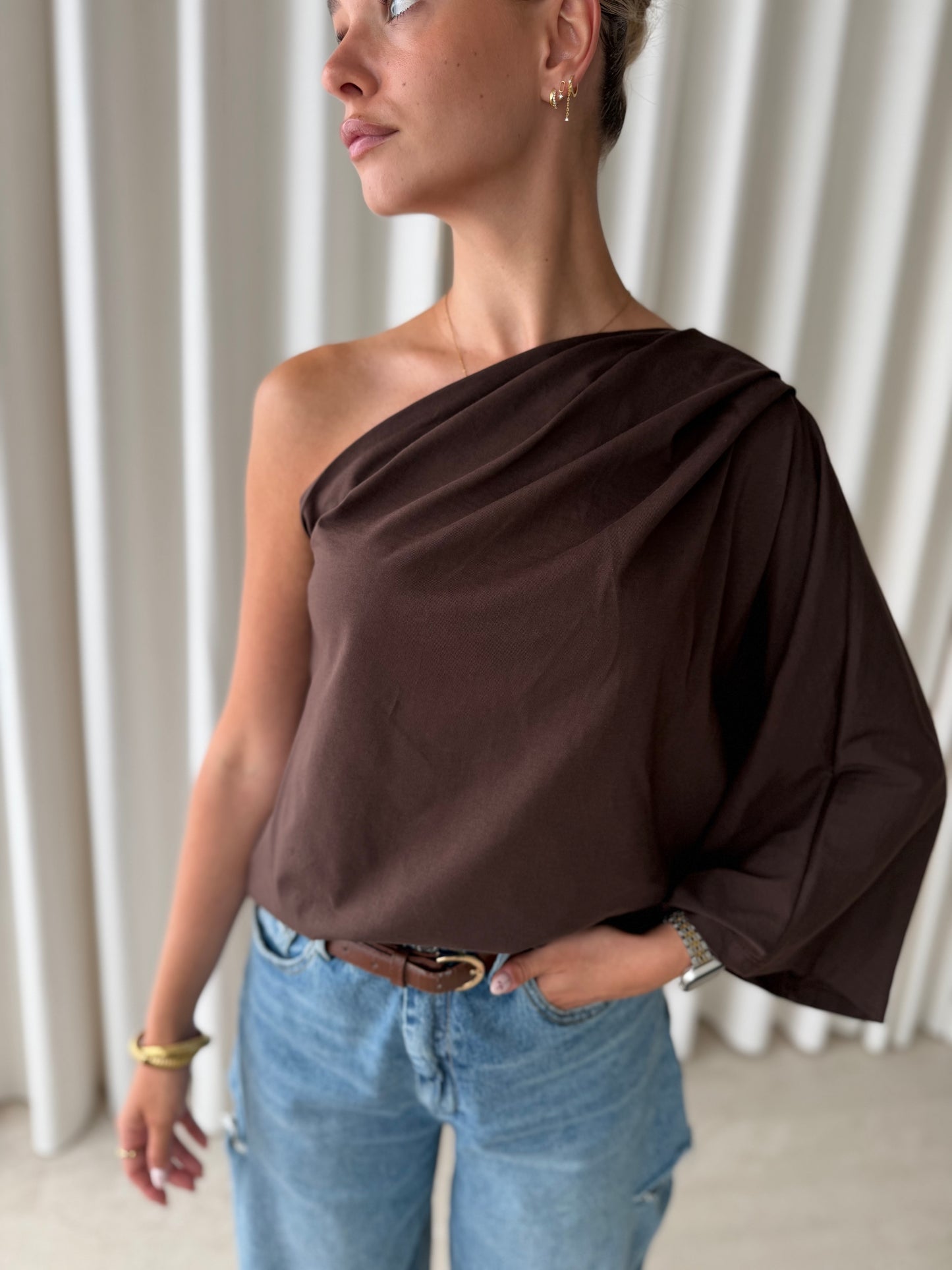 Shirt One shoulder - Bruin