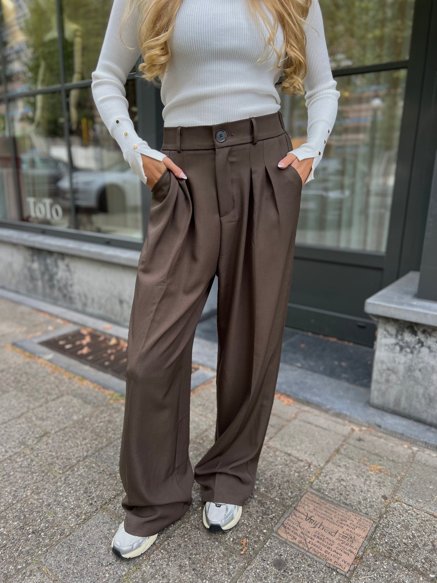 Broek Luna - Bruin
