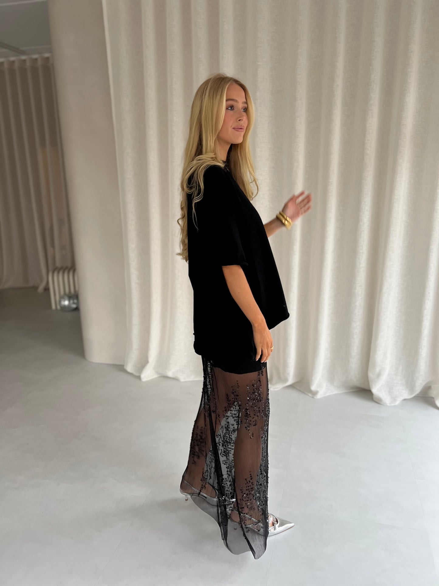 Shirt Oversized - Zwart