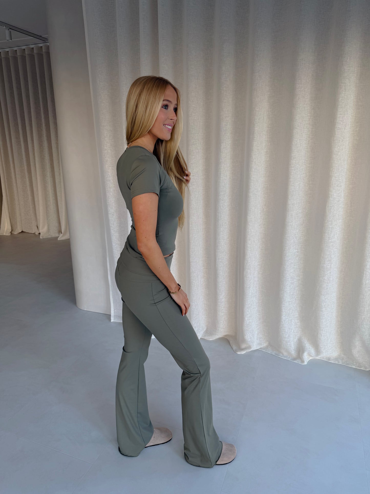 Broek Sina - Khaki